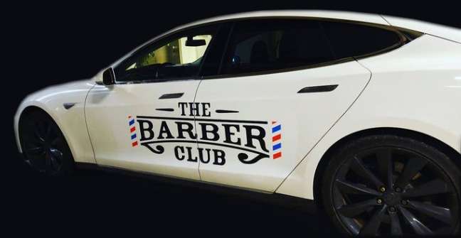 bildekor bilreklame barbershop thebarberclub