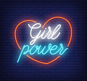 Neonskilter - Girl Power -Tidløs Design